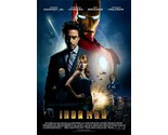 2008 Iron Man Movie Poster Print Tony Stark Robert Downey Jr Marvel  - £5.71 GBP