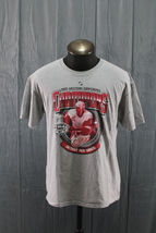 Detroit Red Wings Shirt (Retro) - 2009 Western Conference Champions - Mens Large - £35.18 GBP