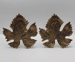 Maple Leaf Metal Wall Mount Curtain Holdback - Set of 2 - $37.72