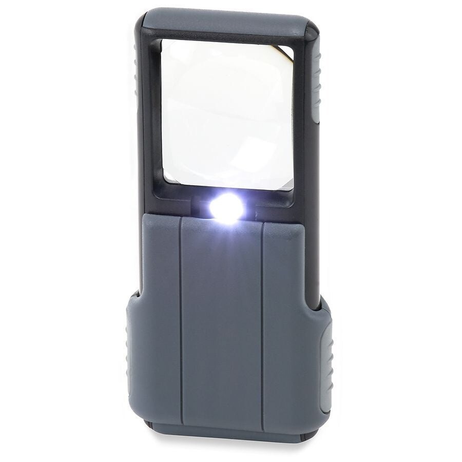 Walgreens Pocket 5X LED Magnifier With Sleeve, 1.0 ea - $15.83