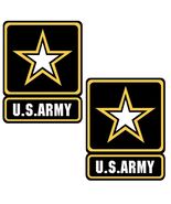 2x United States Army US Seal American Logo Stickers 5x3 Inches Bumper D... - $14.84