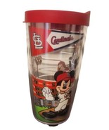 St. Louis Cardinals Disney Mickey Goofy Baseball Plastic 16oz Mug Tumble... - £17.99 GBP