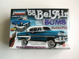 FACTORY SEALED SnapFit &#39;53 BelAir Bomb by Lindberg #73028 Build n&#39; Play - £99.91 GBP
