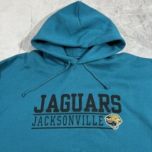 2000s NFL Jacksonville Jaguars Hoodie Men&#39;s size XL Blue Sweatshirt Florida Jags - £45.53 GBP
