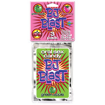 BJ Blast Blow Jobs Oral Sex Candy Pop Rocks, Strawberry Cherry and Green Apple - £6.25 GBP