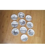 10 Mini Small Plates Kersting Kunsthandlung  Coasters Münster Germany Sc... - $54.16 CAD