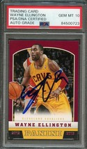 2012-13 Panini Basketball #172 Wayne Ellington Signed Card AUTO 10 PSA Slabbed C - £47.95 GBP