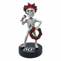 Grateful Dead - Skull &amp; Roses 50th Anniversary Bobble by Kollectico - $49.45