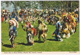 Postcard Indian Days On Mount McKay Thunder Bay Ontario - $9.89