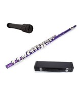 New Purple Flute 16 Hole, Key of C with Carrying Case+Stand+Accessories - $150.93 CAD