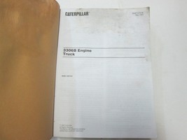Caterpillar 3306B Engine Truck Parts Manual 63Z1-22741 Water Damage Stained Oem - £16.39 GBP