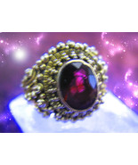 HAUNTED RING SALEM WITCHES BLAST OF MASTER WISDOM &amp; KNOWLEDGE NEW ENGLAN... - $309.77