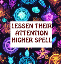 50x-200x COVEN LESSEN THE ATTENTION THEY'RE GETTING MAGICK ALBINA Witch Cassia4  image 2