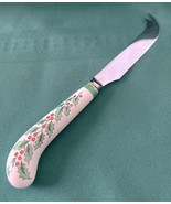 Vintage Spode Stainless Cheese Knife Christmas Tree Brucut 8&quot; Length Eng... - $13.49 CAD