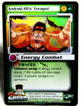 2001 Score Unlimited Dragon Ball Z DBZ CCG TCG Android 20&#39;s Enraged #40 - Foil - $2.99