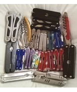 TSA Lot x20 Folding Multi Tools Knives Dewalt Columbia Samsonite Ozark #6 - £42.81 GBP