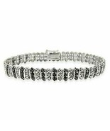 14k White Gold Plated 925 Silver 0.50Ct Simulated Diamond Tennis Bracele... - $373.96