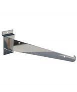 New 14&quot; Slatwall Knife Shelf Brackets With Lip - Chrome 24 pcs - €86,57 EUR