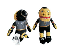 Las Vegas Golden Knights NHL Mascot Chance Plush Zipper Pull Keychain 4.... - $324.86 MXN