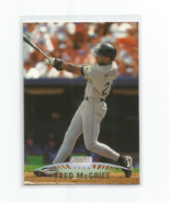 FRED McGRIFF (Tampa Bay Rays) 1999 TOPPS STADIUM CLUB CARD #63 - £3.90 GBP