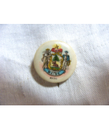 Vintage 1900&#39;s Duke Cigarette Button Pin Whitehead &amp; Hoag Co. U.S. Maine... - €21,10 EUR