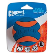 Chuckit! Ultra Squeaker Ball Dog Toy 1ea/LG - £13.41 GBP