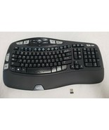 Logitech K350 Black Wave Wireless Keyboard w/Unifying USB Receiver Dongle  - £28.00 GBP