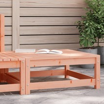 Garden Footstool 70x70x30 cm Solid Wood Douglas - £44.79 GBP