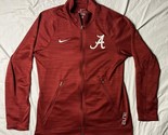 Nike Dri Fit Alabama Crimson Tide Jacket Women’s Med Red Full Zip 821407... - $30.00