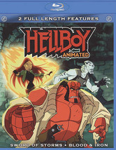 Hellboy/Hellboy II  (Blu-ray Disc, 2010) Hellboy: Sword of Storms/Blood &amp; Iron - £4.81 GBP