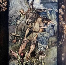 Arthur Rackham 1909 Midsummer Nights Dream Art Print Pease Blossom DWDD19 - £47.81 GBP
