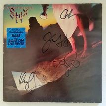 Styx Autographed &#39;Cornerstone&#39; LP COA #SX54879 - £398.11 GBP