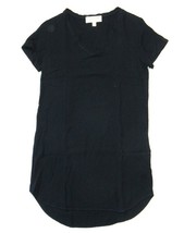 NWoT Anthropologie Cloth &amp; Stone Carter Tee Tunic in Navy V-neck T-shirt Dress S - £34.90 GBP