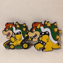 Super Mario Series 1 And Mario Kart Collector Series Bowser Enamel Pins Set - £13.14 GBP