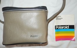 Vintage Polaroid Pronto Sonar One Step Instant Camera Case ONLY With User Manual - £16.51 GBP