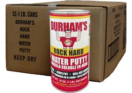Durhams Rock Hard Water Putty 1-lb Container (12-Pack) - $54.44