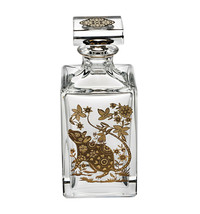 VISTA ALEGRE - Golden Mouse - Whisky Decanter - Handmade Crystal - £320.74 GBP