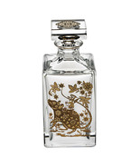 VISTA ALEGRE - Golden Mouse - Whisky Decanter - Handmade Crystal - £316.02 GBP