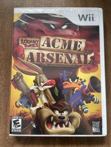 Looney Toons: Acme Arsenal - Nintendo Wii With Manual Warner Brothers Rated E10+ - £6.20 GBP