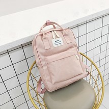 Fashion Girl Students School Bags Women Canvas waterproof Backpack School Bag Wi - £22.56 GBP