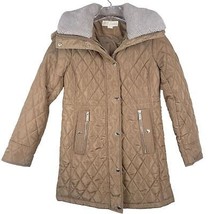 NWT Michael Michael Kors Jacket Faux Fur “Husk” Detachable Hood Sz PXS - £74.00 GBP