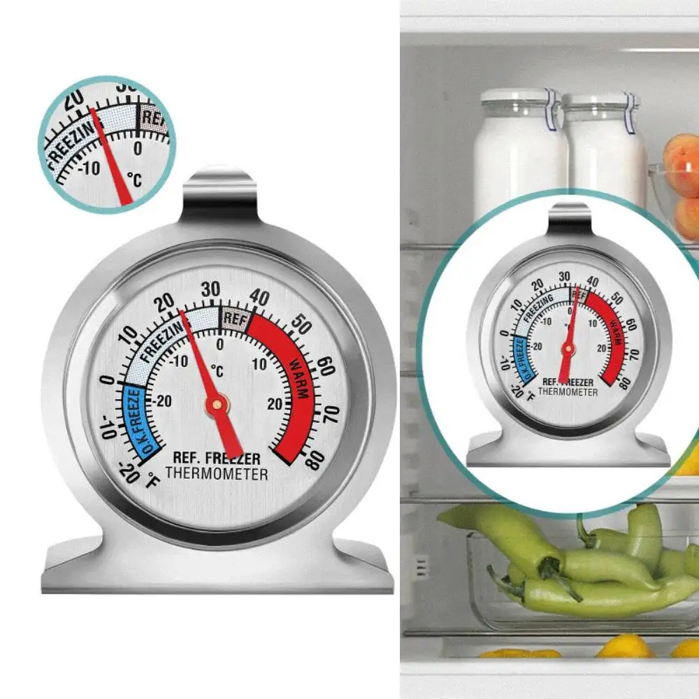 Stainless Steel Mini Frie Thermometer Temperature Sensor DIAL High Accuracy Refr - $170.59