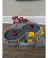 Fisher Price Little People Spin &amp; Crash Raceway motorized race track FOR... - $56.07 CAD