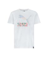 PUMA Big Girls Flower Aura Pack Graphic T-shirt, Size Large - $19.80
