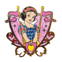 Snow White and the Seven Dwarfs Disney Pin: Jewel Princess Crest - £19.53 GBP