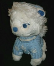 12&quot; Sweater Marie Stuffed Animal Plush Disney Store Toy White Winter Snowflake - £18.96 GBP