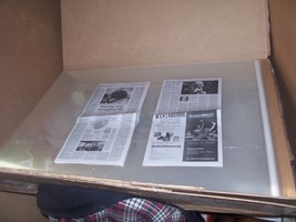 5 24 X 30 + FLAP ACID FREE MOVIE LOBBY CARD ARCHIVAL STORAGE CELLOPHANE ... - €39,47 EUR