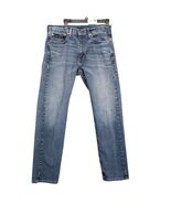 Levi&#39;s 505 Jeans Men&#39;s 33x31 Straight Leg Stretch Denim Gray-Blue Mid-Ri... - $28.00