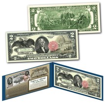 1880 Series $2 THOMAS JEFFERSON Hybrid Commemorative Banknote on Real US... - $293.08 MXN