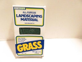 SCENERY SUPPLIES- LIFE-LIKE 1107 - 7 OUNCE BOX OF GRASS - NEW- H26 - $5.22